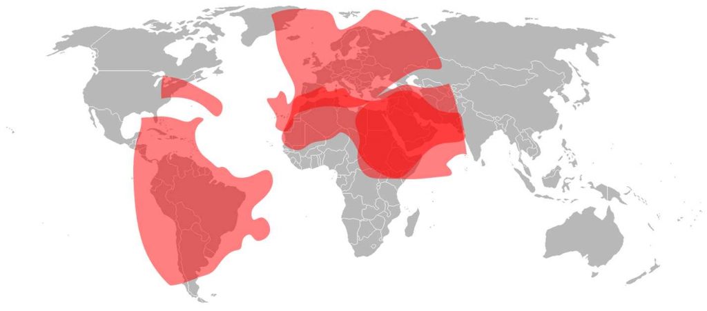Eutelsat 8 West B Ku-Band Total Coverage